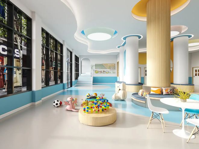 西安幼儿园装修设计施工托管所装修设计—西安东朗装饰工程