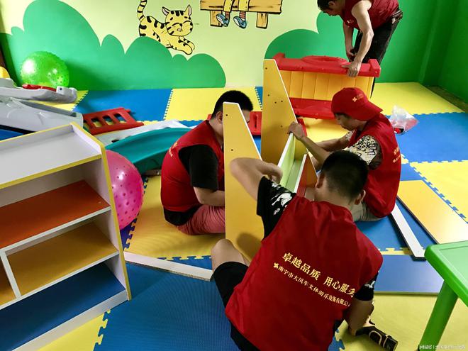 广西南宁幼儿园益智积木