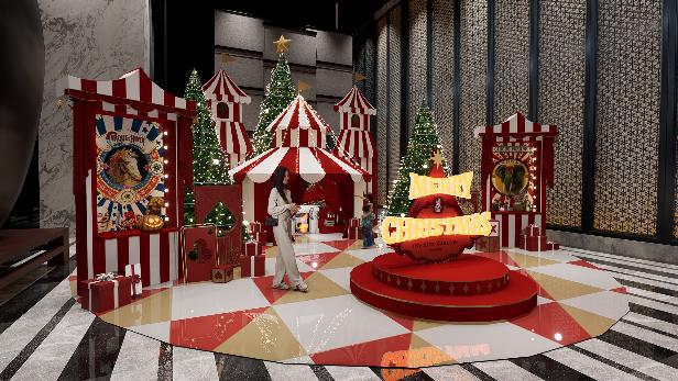 南京丽思卡尔顿酒店冬季圣诞欢乐园盛装开启温暖节日时光(图2)