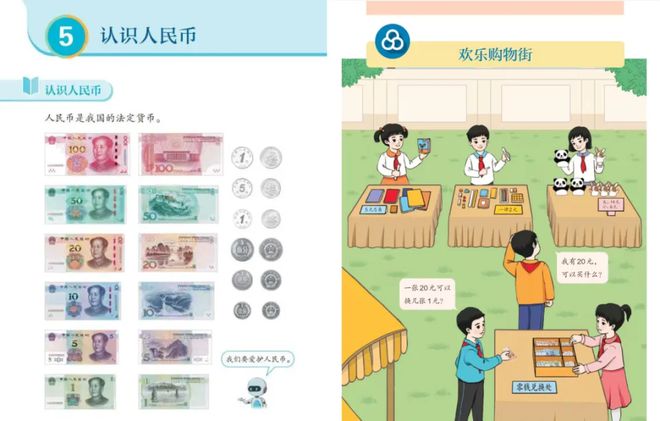 打开课本全是图画教材是怕孩子学到知识吗？