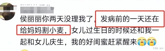 34岁河南村花侯丽丽去世！前夫带走遗体脑梗前1天凌晨下地割麦(图8)
